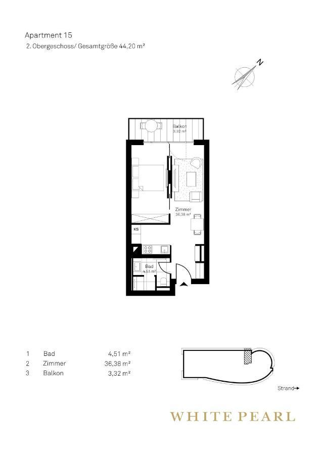 White Pearl Apartment 2.15 Timmendorfer Strand Extérieur photo